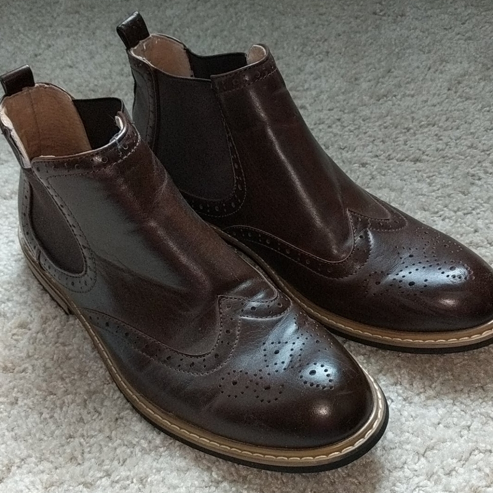 Bruno Marc men's dress Chukka boots